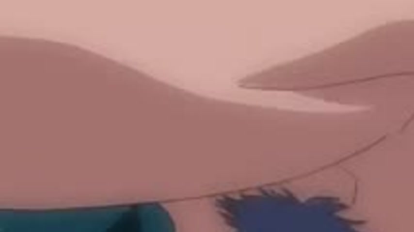 sextop1 — Anime brunette in stockings gets fucked by a standing man — khung hình 3