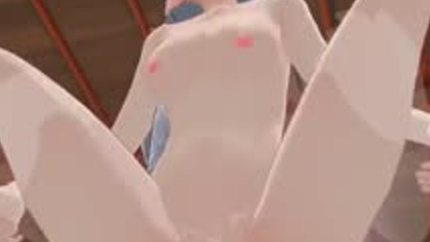 sextop1 — Tiny anime chick is destroyed by multiple monsters — khung hình 2