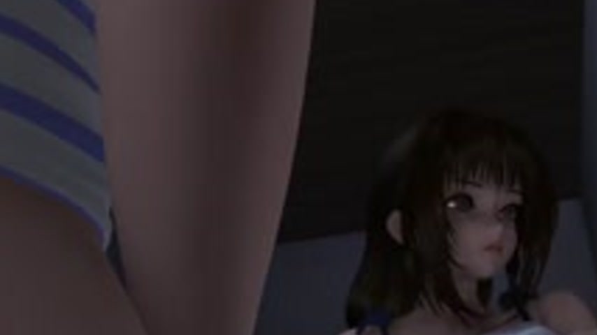 sextop1 — Two cute hentai girls are dicked by a hung shemale — khung hình 4