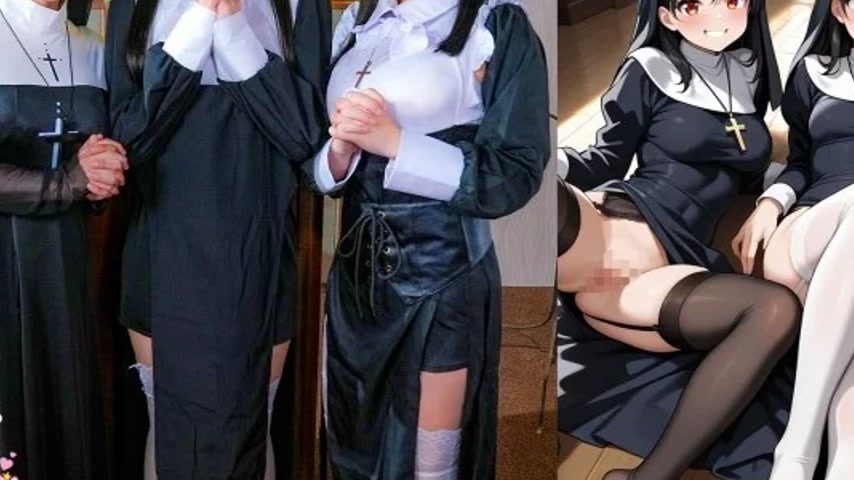 sextop1 — STCVS-043 STCVS-043 – [Abstinent Sisters From Another — khung hình 3