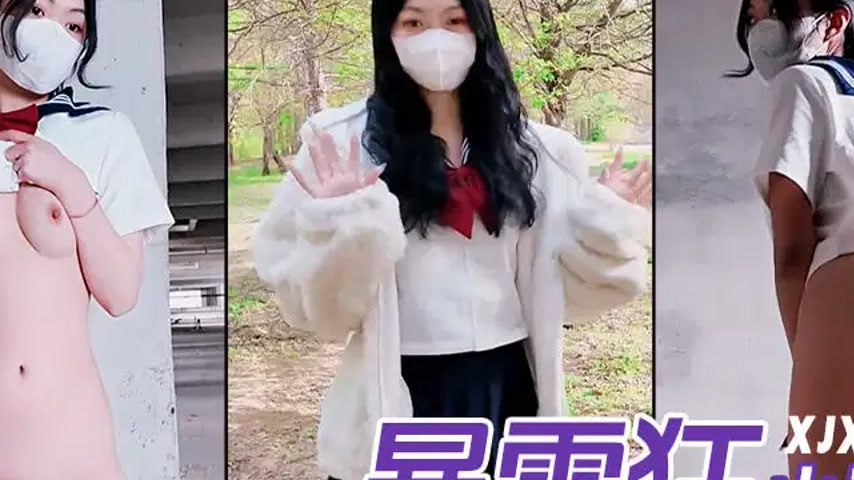 sextop1 — XJX0121 Lolita Exhibitionist Loves Outdoor Sex: Little Kitte — khung hình 2