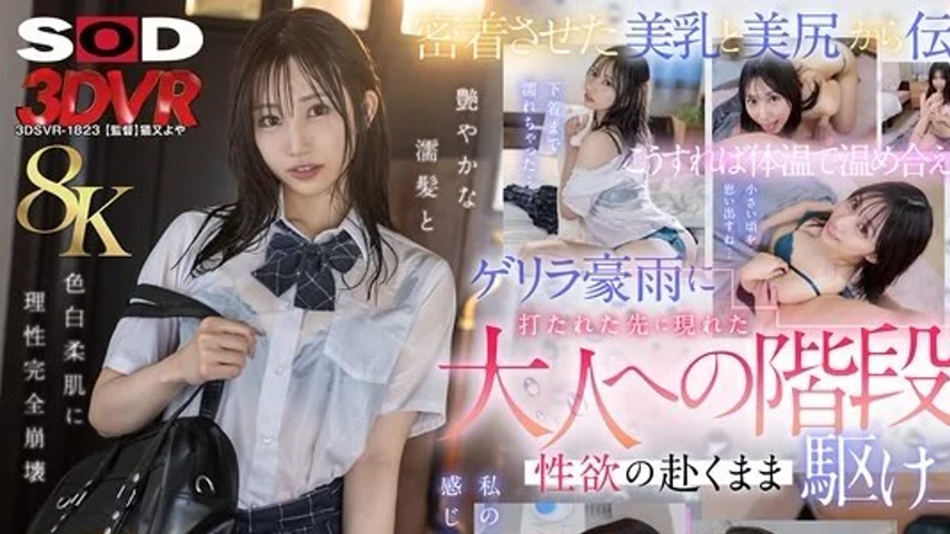 sextop1 — 3DSVR-1823 3DSVR-1823 – [Vr] [8K] A Sudden Downpour Le — khung hình 1