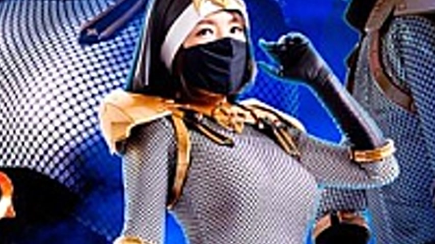 sextop1 — GHKO-35 Fishnet Stockings On White Tights Silhouette Shinobu — khung hình 2