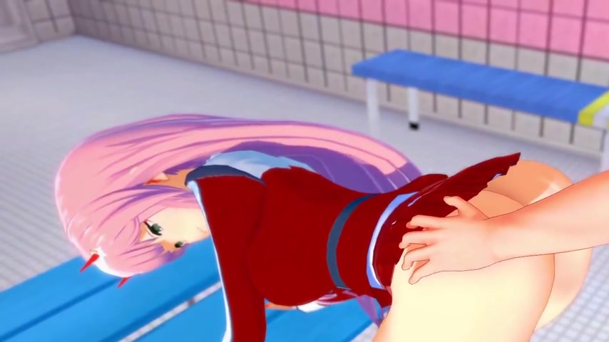sextop1 — Darling In The Franxx – Zero Two Wants Cum — khung hình 1