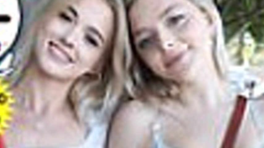 sextop1 — HIKR-246 Nicole (21) & Jill (20) sneak into a Los Angele — khung hình 4